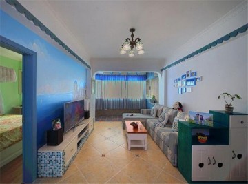 经典地中海风格公寓装修效果图